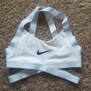 Nike Dri-fit Indy Logo Sports Bra